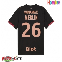 Camiseta Stade Rennais Quentin Merlin #26 Tercera Equipación 2025-26 manga corta
